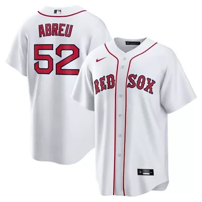 Boston Red Sox MLB Nike Wilyer Abreu Home Replica Jersey