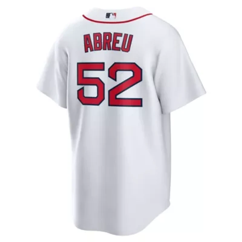 Boston Red Sox MLB Nike Wilyer Abreu Home Replica Jersey
