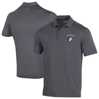 NCAA Under Armour Northeastern Huskies Performance Playoff Polo