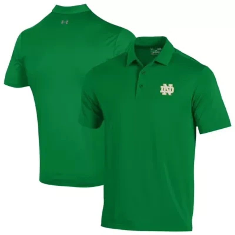 NCAA Under Armour Notre Dame Fighting Irish Performance Playoff Polo