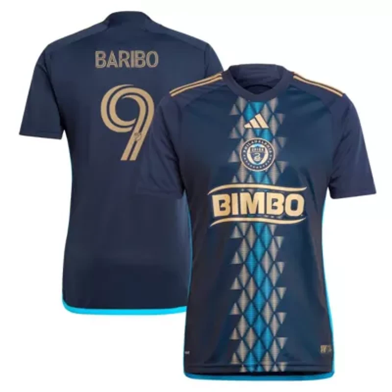 MLS Tai Baribo Philadelphia Union 2024 The XV Kit Replica Player Jersey