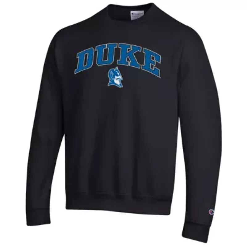Duke Blue Devils NCAA Arch Over Logo Pullover Sweatshirt