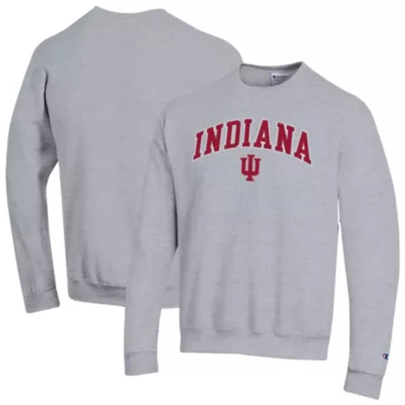 NCAA Indiana Hoosiers Arch Over Logo Pullover Sweatshirt