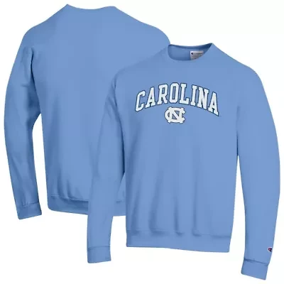 NCAA Carolina North Tar Heels Arch Over Logo Pullover Sweatshirt