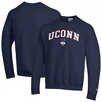 Connecticut Huskies NCAA UConn Arch Over Logo Pullover Sweatshirt