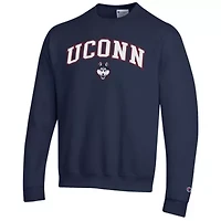 Connecticut Huskies NCAA UConn Arch Over Logo Pullover Sweatshirt