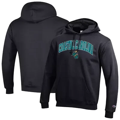 NCAA Coastal Carolina Chanticleers Arch Over Logo Pullover Hoodie