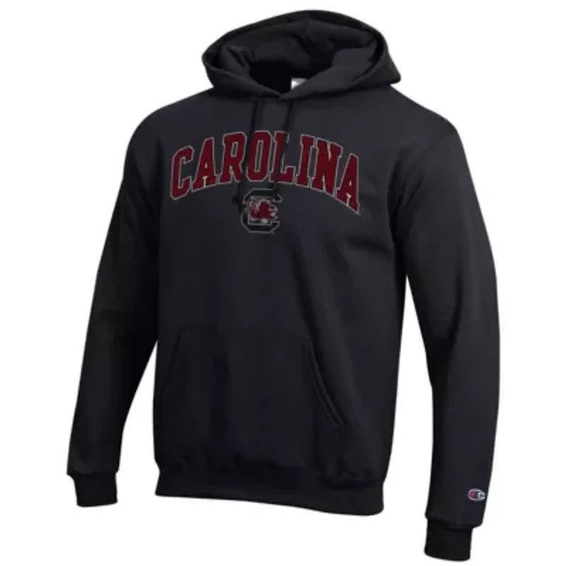 NCAA South Carolina Gamecocks Arch Over Logo Pullover Hoodie