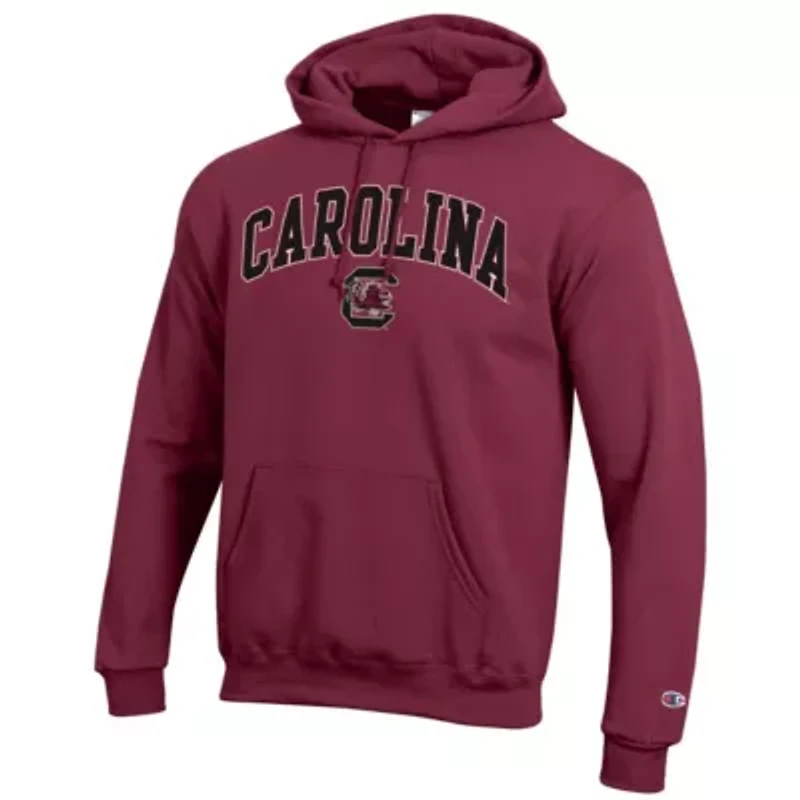 NCAA South Carolina Gamecocks Arch Over Logo Pullover Hoodie
