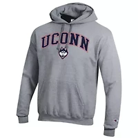 Connecticut Huskies NCAA UConn Arched Logo Fleece Pullover Hoodie