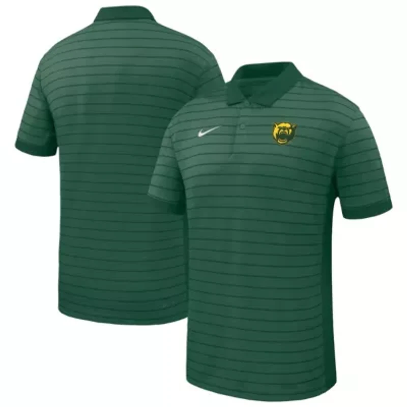 NCAA Nike Baylor Bears 2025 Early Season Coaches Sideline Victory Stripe Performance Polo