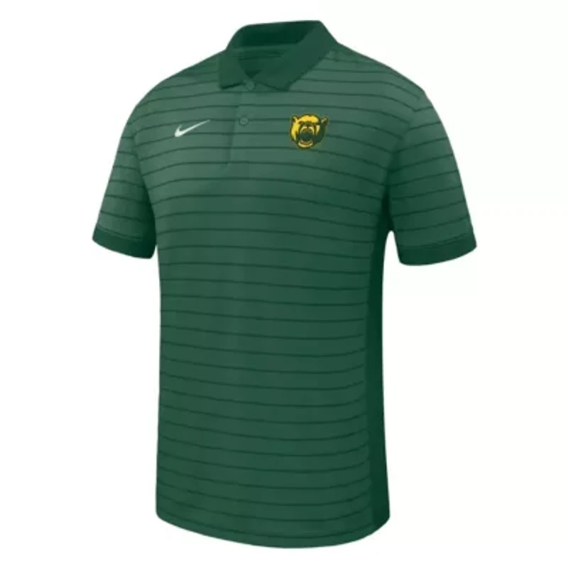 NCAA Nike Baylor Bears 2025 Early Season Coaches Sideline Victory Stripe Performance Polo