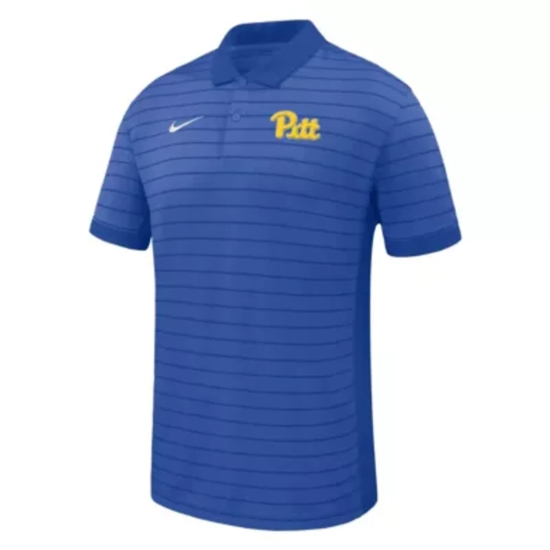 NCAA Nike Pitt Panthers 2025 Early Season Coaches Sideline Victory Stripe Performance Polo