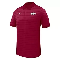 NCAA Nike Arkansas Razorbacks 2025 Early Season Coaches Sideline Victory Stripe Performance Polo