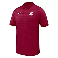 NCAA Nike Washington State Cougars 2025 Early Season Coaches Sideline Victory Stripe Performance Polo