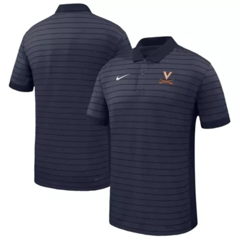 NCAA Nike Virginia Cavaliers 2025 Early Season Coaches Sideline Victory Stripe Performance Polo