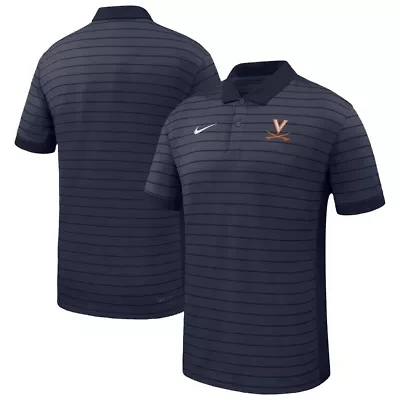 NCAA Nike Virginia Cavaliers 2025 Early Season Coaches Sideline Victory Stripe Performance Polo
