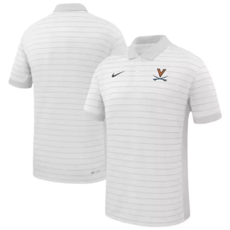 NCAA Nike Virginia Cavaliers 2025 Early Season Coaches Sideline Victory Stripe Performance Polo