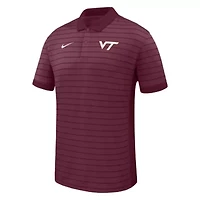 NCAA Nike Virginia Tech Hokies 2025 Early Season Coaches Sideline Victory Stripe Performance Polo