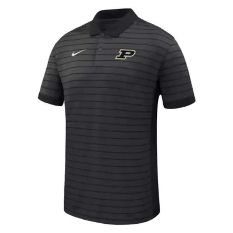 NCAA Nike Purdue Boilermakers 2025 Early Season Coaches Sideline Victory Stripe Performance Polo
