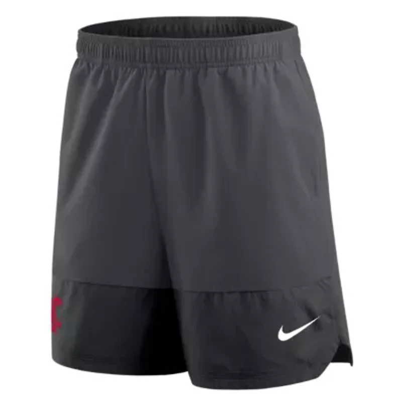 NCAA Nike Washington State Cougars 2025 Sideline Dri-FIT Shorts
