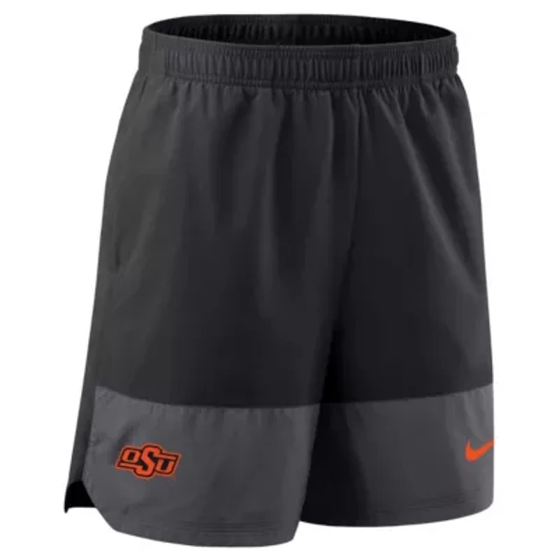 NCAA Nike Oklahoma State Cowboys 2025 Sideline Dri-FIT Shorts