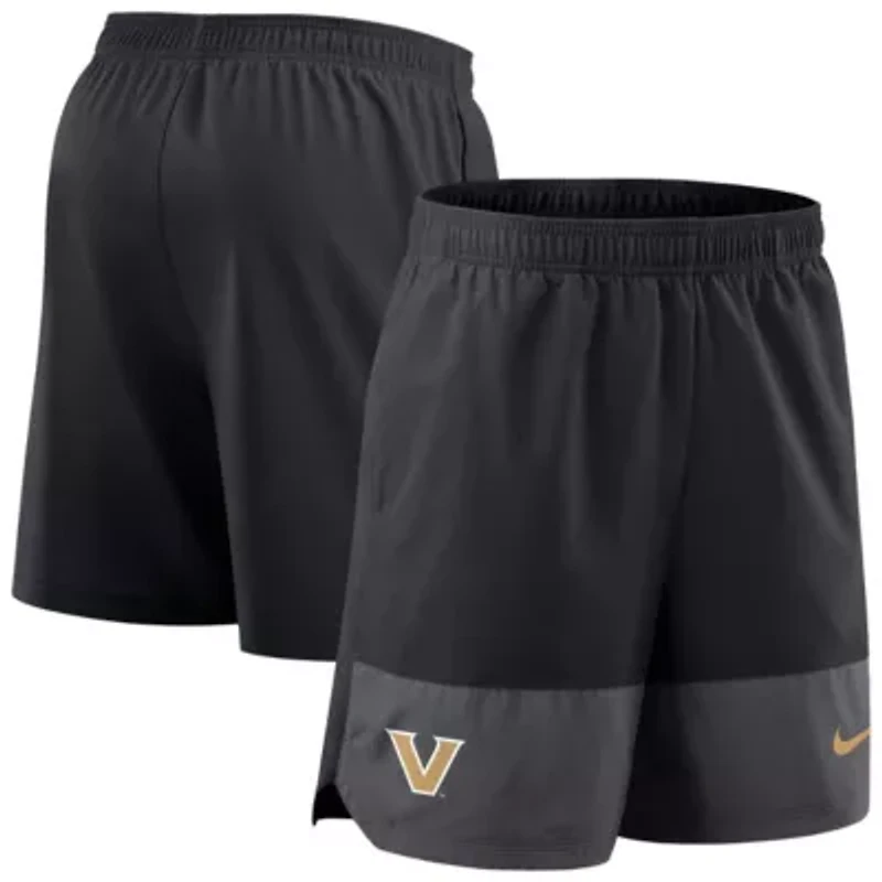 NCAA Nike Vanderbilt Commodores 2025 Sideline Dri-FIT Shorts