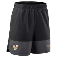 NCAA Nike Vanderbilt Commodores 2025 Sideline Dri-FIT Shorts