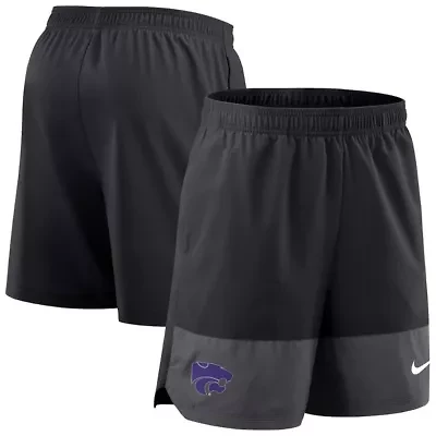 NCAA Nike Kansas State Wildcats 2025 Sideline Dri-FIT Shorts