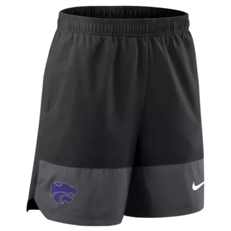 NCAA Nike Kansas State Wildcats 2025 Sideline Dri-FIT Shorts