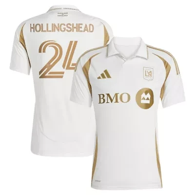 MLS Ryan Hollingshead LAFC 2025 Secondary Replica Player Jersey