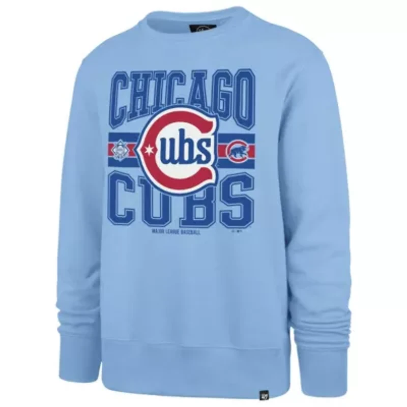 MLB Light Chicago Cubs Letters Headline Pullover Sweatshirt