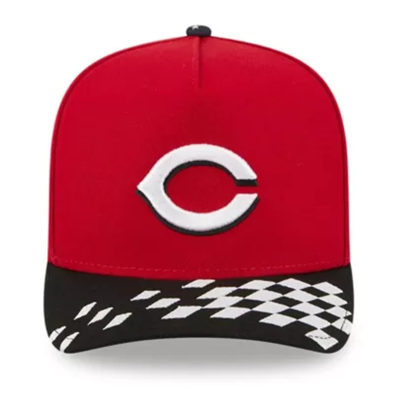 MLB Red/Black Cincinnati Reds 2025 Speedway Classic A-Frame 59FIFTY Fitted Hat