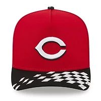 MLB Red/Black Cincinnati Reds 2025 Speedway Classic A-Frame 59FIFTY Fitted Hat