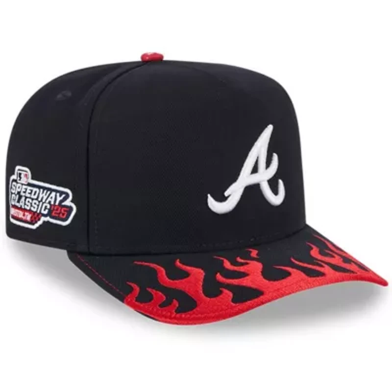 MLB Atlanta Braves 2025 Speedway Classic A-Frame 59FIFTY Fitted Hat
