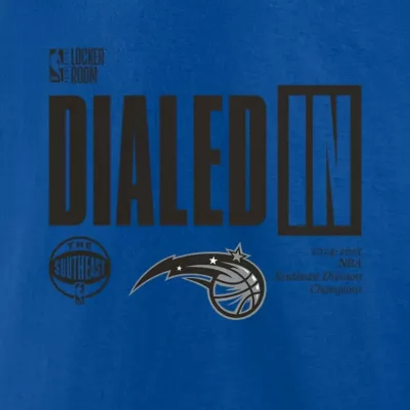 NBA Fanatics Orlando Magic 2025 Southeast Division s Locker Room T-Shirt