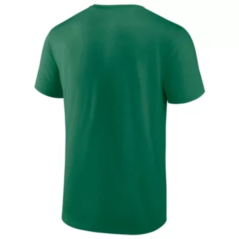 NBA Fanatics Kelly Boston Celtics 2025 Atlantic Division s Locker Room T-Shirt