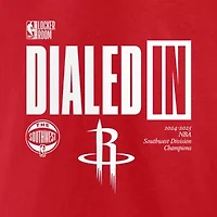 NBA Fanatics Athletic Houston Rockets 2025 Southwest Division s Locker Room T-Shirt