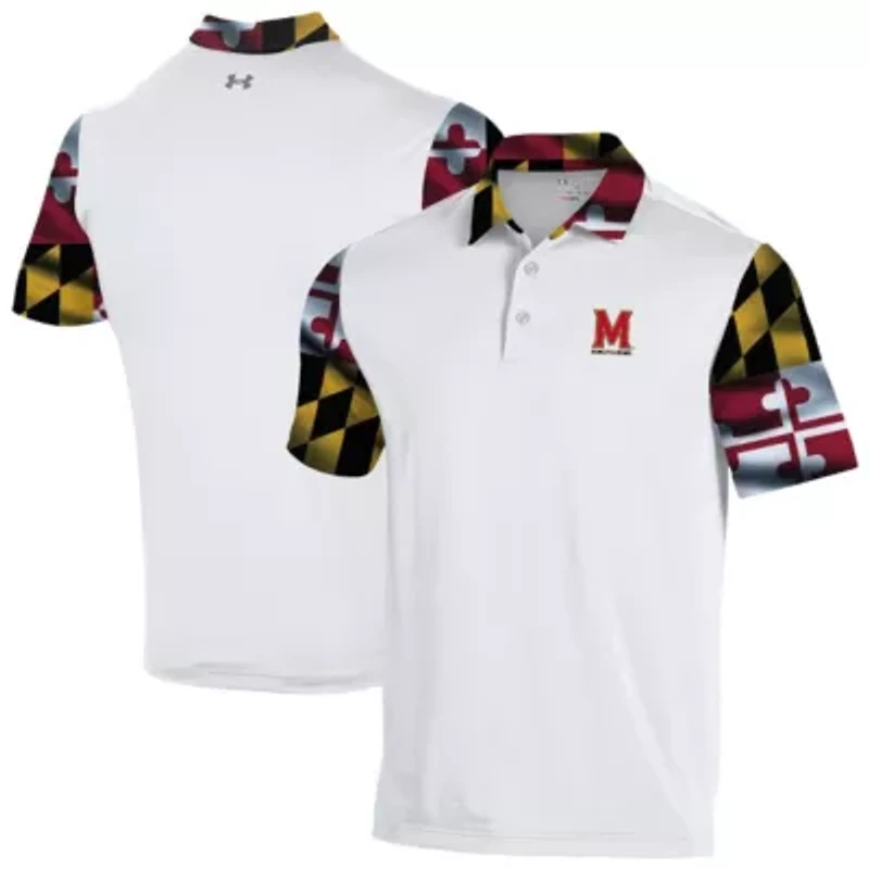 NCAA Under Armour Maryland Terrapins Gameday Armourfuse Polo