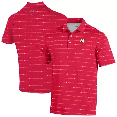 NCAA Under Armour Maryland Terrapins Gameday Armourfuse Polo