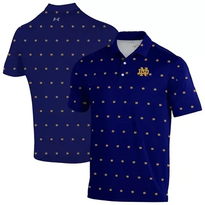 NCAA Under Armour Notre Dame Fighting Irish Gameday Armourfuse Polo