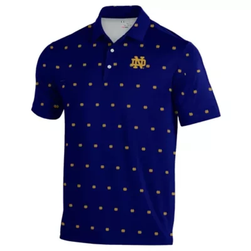 NCAA Under Armour Notre Dame Fighting Irish Gameday Armourfuse Polo