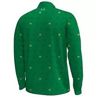 NCAA Under Armour Notre Dame Fighting Irish Gameday Armourfuse Half-Zip Top