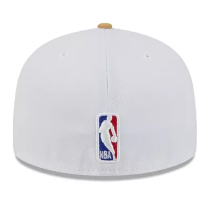 NBA White/Gold Boston Celtics 2025/26 City Edition 59FIFTY Fitted Hat