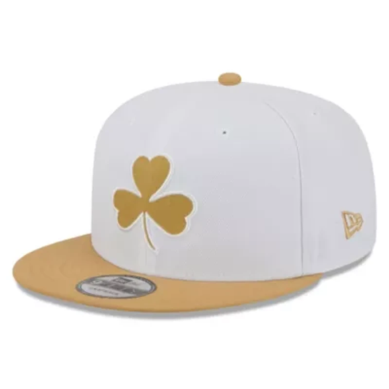 NBA White/Gold Boston Celtics 2025/26 City Edition 9FIFTY Snapback Hat