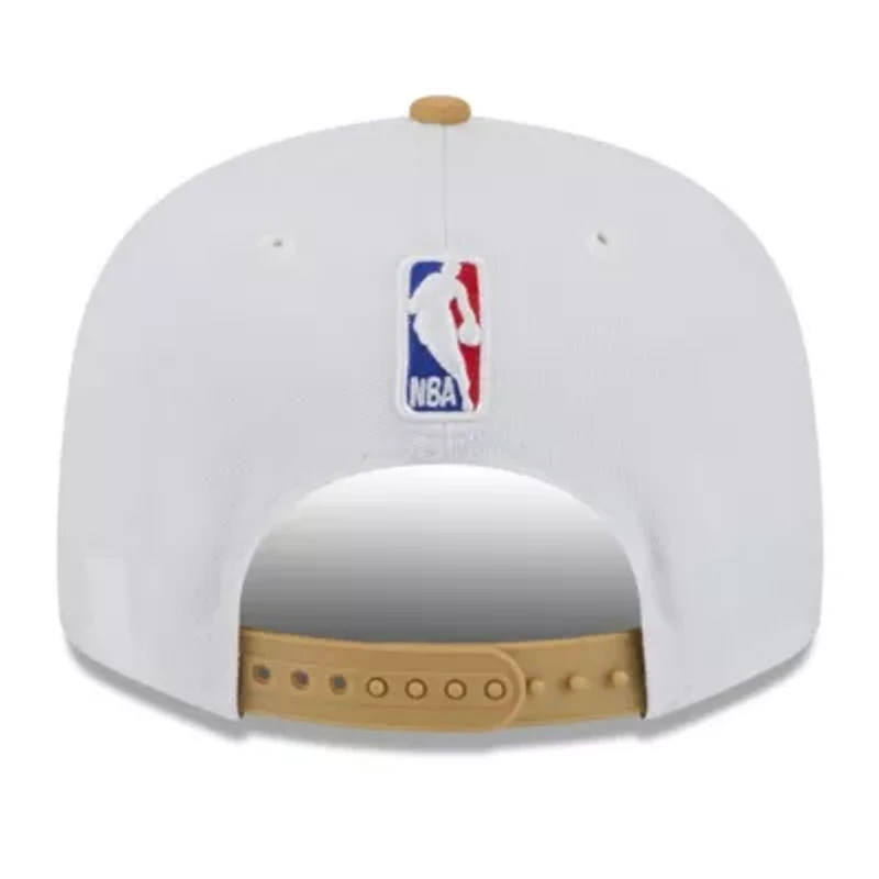 NBA White/Gold Boston Celtics 2025/26 City Edition 9FIFTY Snapback Hat