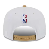 NBA White/Gold Boston Celtics 2025/26 City Edition 9FIFTY Snapback Hat