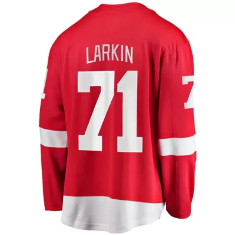 NHL Fanatics Dylan Larkin Detroit Wings 2023/24 Captain Breakaway Player Jersey