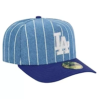MLB Blue/Royal Los Angeles Dodgers Parallel A-Frame 59FIFTY Fitted Hat