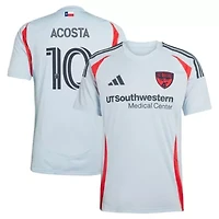 MLS Luciano Acosta Light FC Dallas 2025 The Inferno Kit Replica Player Jersey